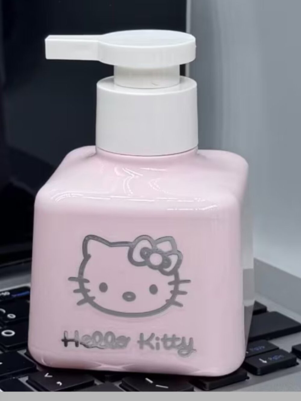 2747 Hello Kitty  Small Hand Soap / Lotion Dispenser • Kawaii Sanrio Home Decor